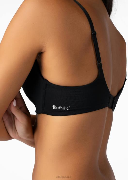 reggiseno a maglietta - nero donne Ethika 6P2X01288 vestiario