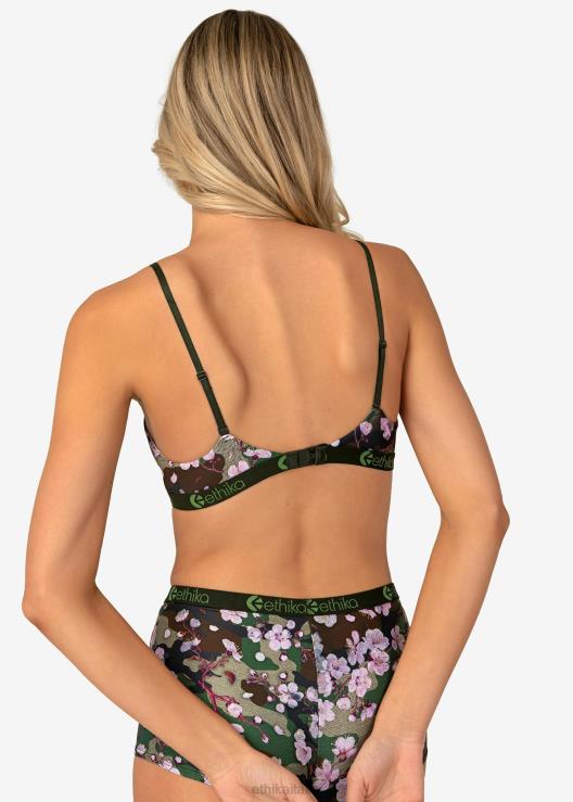 reggiseno a triangolo fiori di pesco donne Ethika 6P2X01179 vestiario