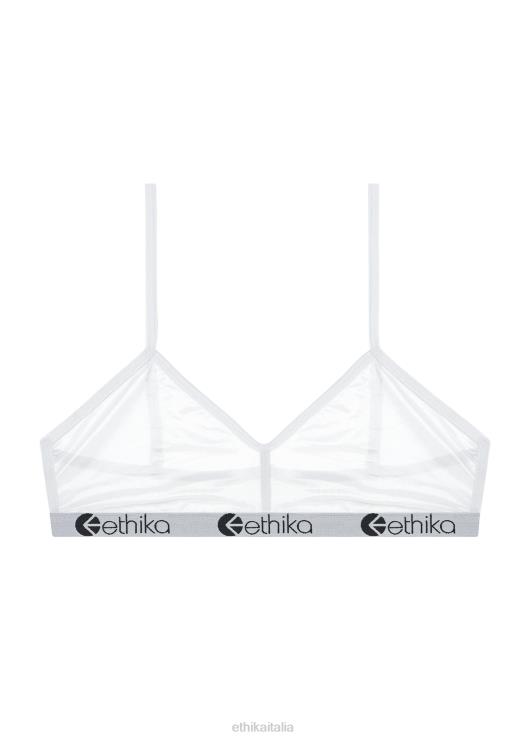 reggiseno bralette premium velato - bianco donne Ethika 6P2X01296 vestiario