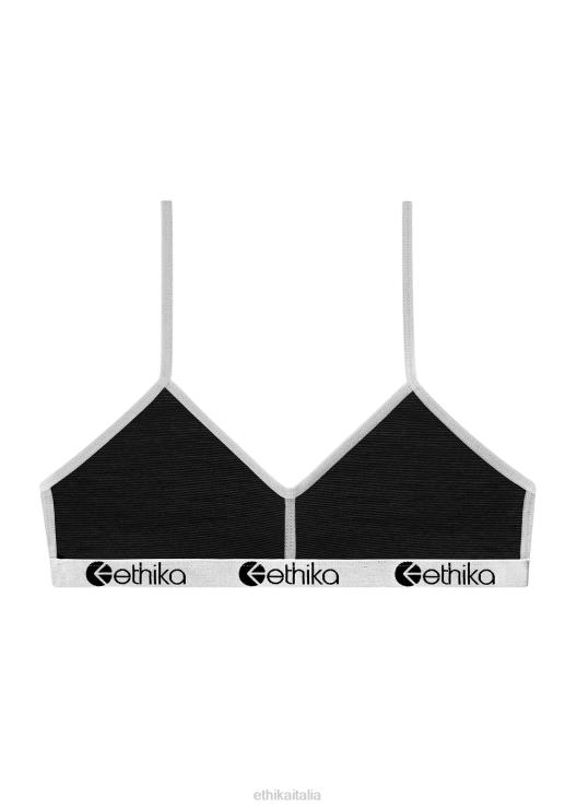 reggiseno bralette premium velato - nero donne Ethika 6P2X01294 vestiario