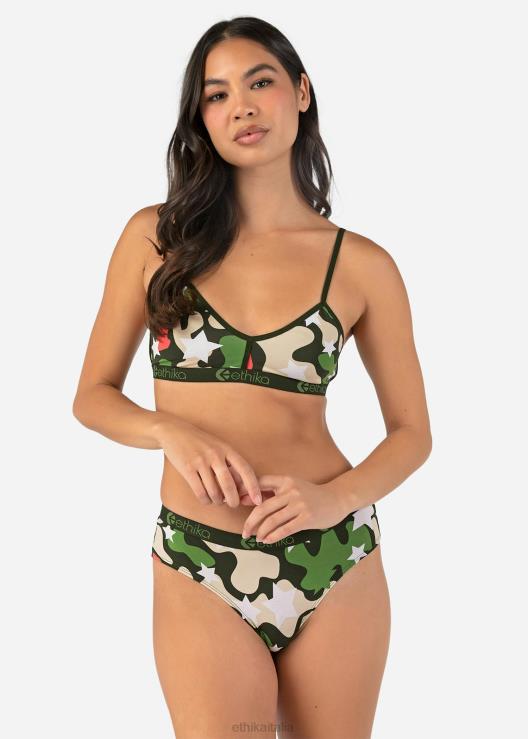 reggiseno bralette stella camo donne Ethika 6P2X01205 vestiario