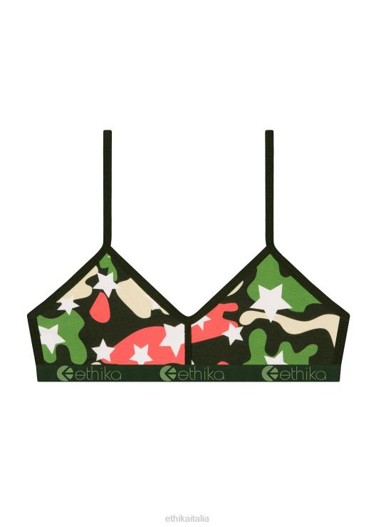 reggiseno bralette stella camo donne Ethika 6P2X01205 vestiario