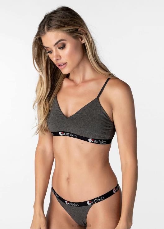 reggiseno con scollo a V erica scura donne Ethika 6P2X01263 vestiario