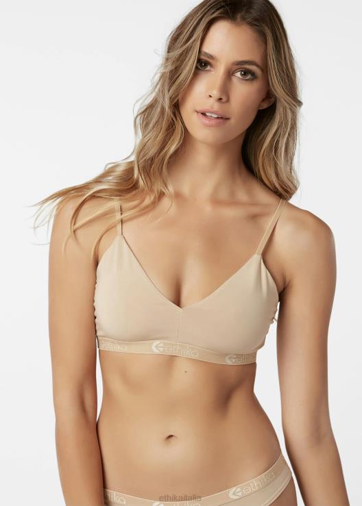 reggiseno con scollo a V in modal - nudo donne Ethika 6P2X01285 vestiario
