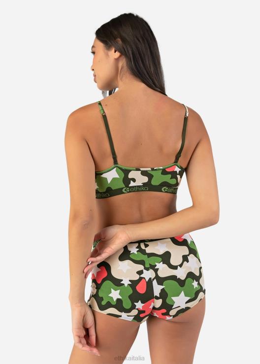 pullover reggiseno stella camo donne Ethika 6P2X01204 vestiario