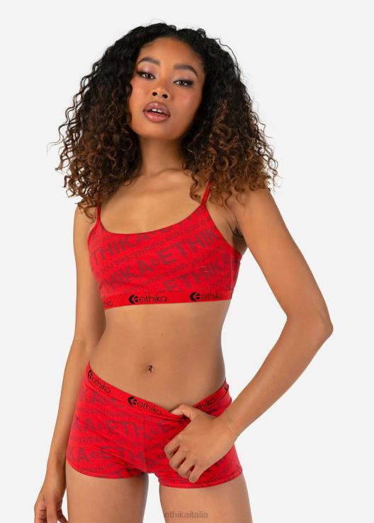 reggiseno pullover ciliegia avvolgente donne Ethika 6P2X01188 vestiario