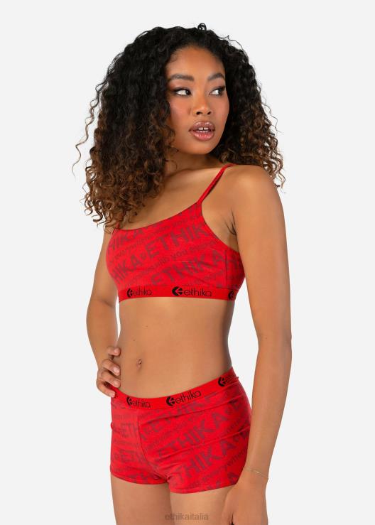 reggiseno pullover ciliegia avvolgente donne Ethika 6P2X01188 vestiario