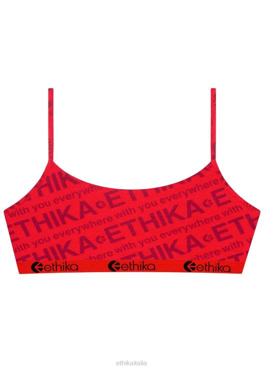 reggiseno pullover ciliegia avvolgente donne Ethika 6P2X01188 vestiario