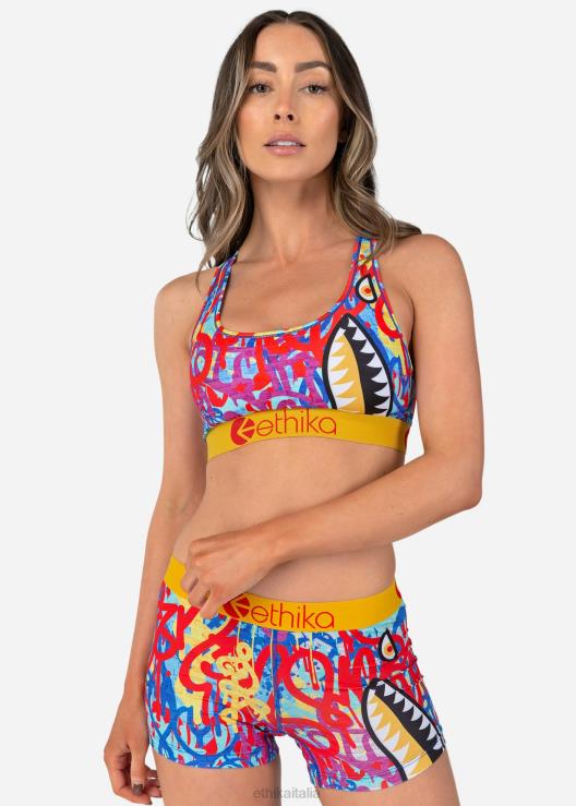 Bomber reggiseno sportivo taggalo donne Ethika 6P2X01340 vestiario