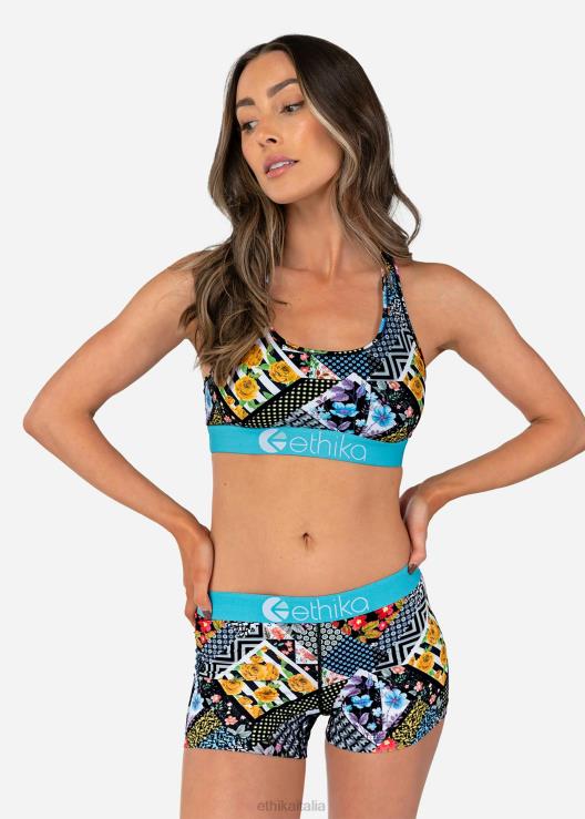 cornici floreali per reggiseno sportivo donne Ethika 6P2X01155 vestiario