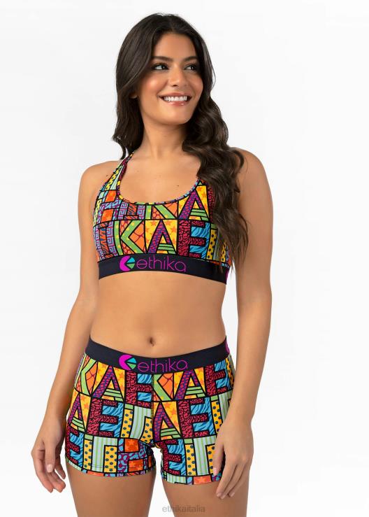 cultura pop del reggiseno sportivo donne Ethika 6P2X01347 vestiario