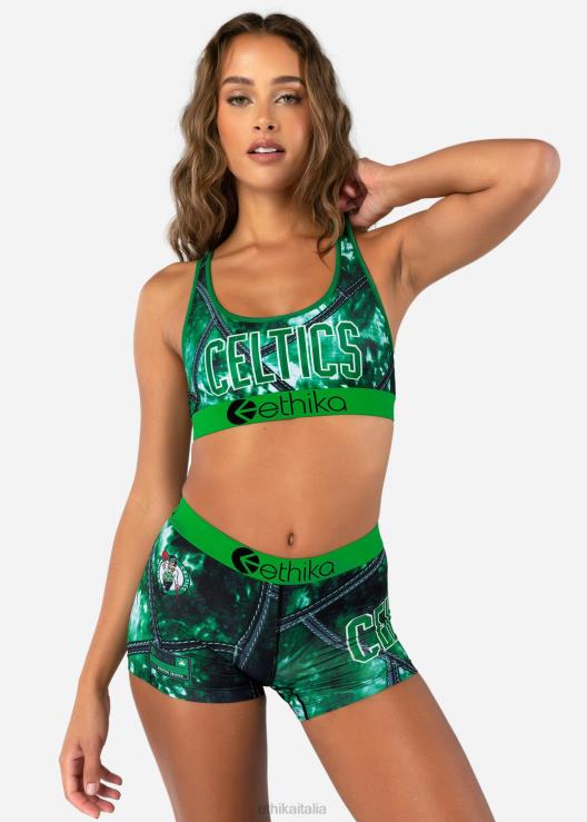 reggiseno sportivo Celtics - famiglia donne Ethika 6P2X01352 vestiario