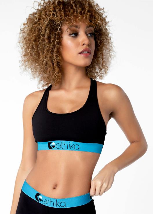 reggiseno sportivo Subzero Performance - blu donne Ethika 6P2X01337 vestiario
