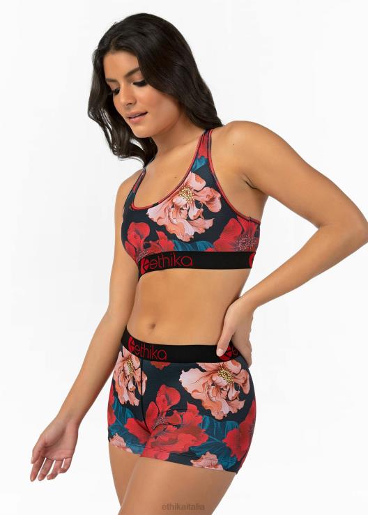 reggiseno sportivo cremisi donne Ethika 6P2X01346 vestiario