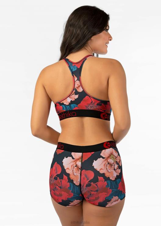 reggiseno sportivo cremisi donne Ethika 6P2X01346 vestiario