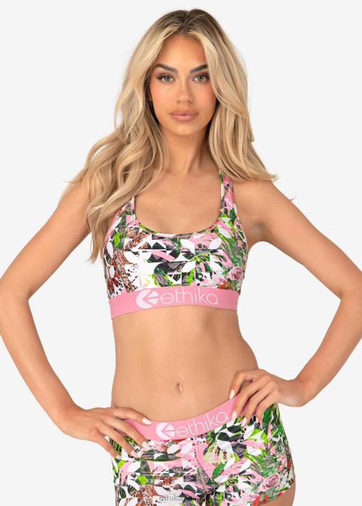reggiseno sportivo flora fauna donne Ethika 6P2X01146 vestiario