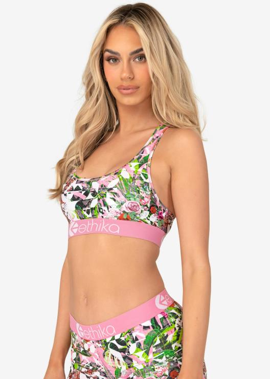 reggiseno sportivo flora fauna donne Ethika 6P2X01146 vestiario