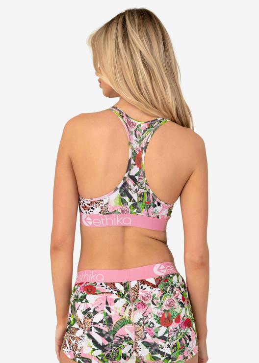 reggiseno sportivo flora fauna donne Ethika 6P2X01146 vestiario
