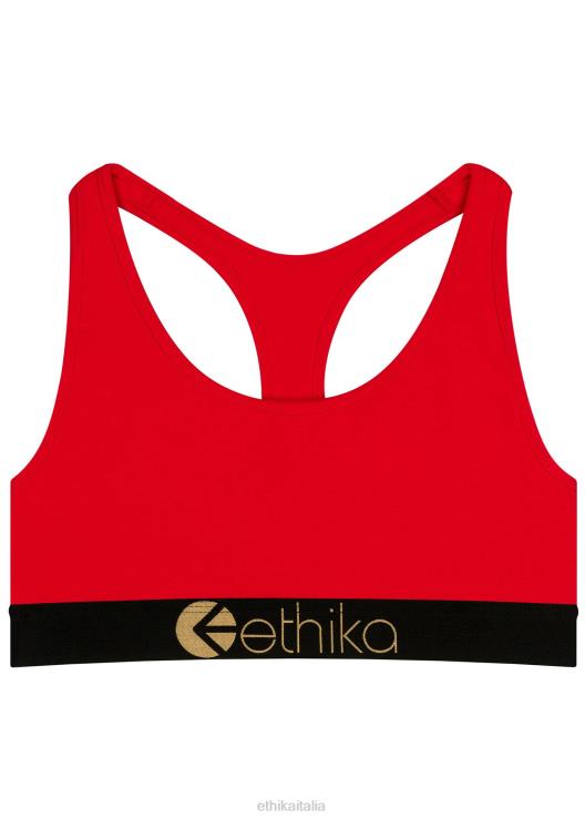 reggiseno sportivo in modal - rosso oro lurex donne Ethika 6P2X01257 vestiario