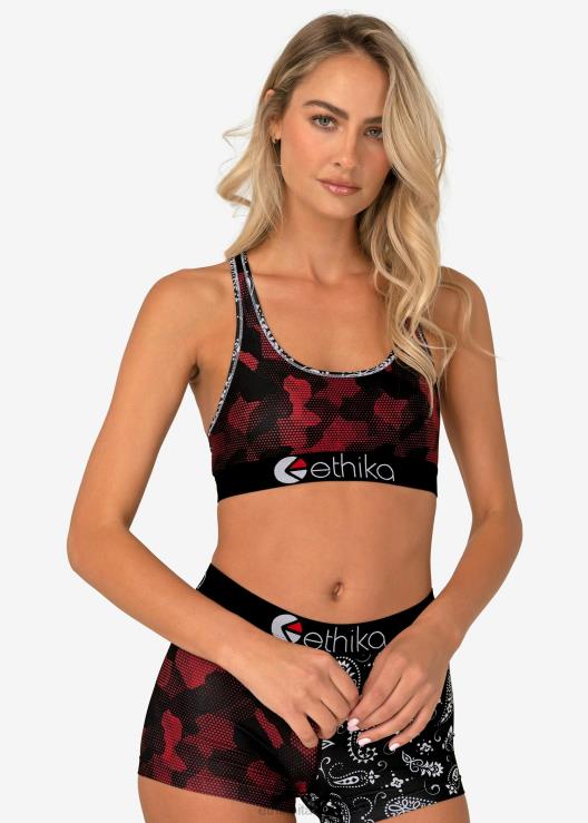reggiseno sportivo in rete paisley donne Ethika 6P2X01141 vestiario