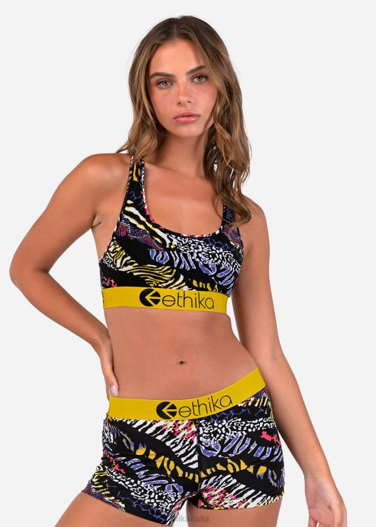 reggiseno sportivo mimetico giungla donne Ethika 6P2X01154 vestiario