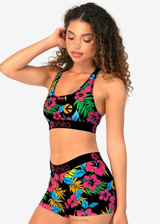 reggiseno sportivo mimetico hawaiano donne Ethika 6P2X01120 vestiario
