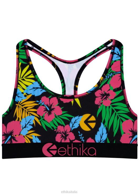 reggiseno sportivo mimetico hawaiano donne Ethika 6P2X01120 vestiario