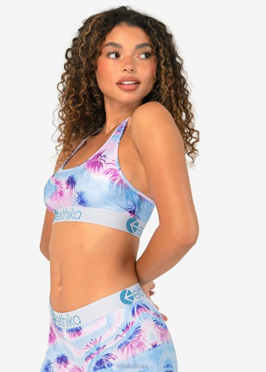 reggiseno sportivo palmi acidi donne Ethika 6P2X01127 vestiario