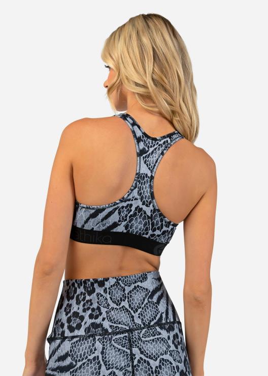 reggiseno sportivo powerflux - giungla cromatica donne Ethika 6P2X01311 vestiario