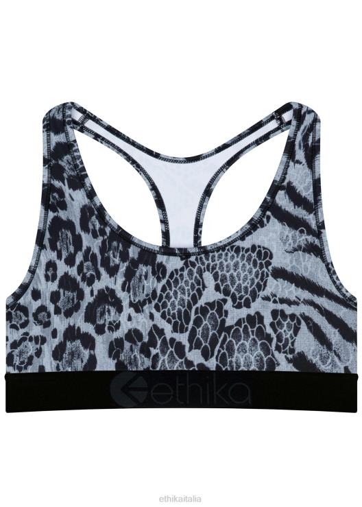 reggiseno sportivo powerflux - giungla cromatica donne Ethika 6P2X01311 vestiario
