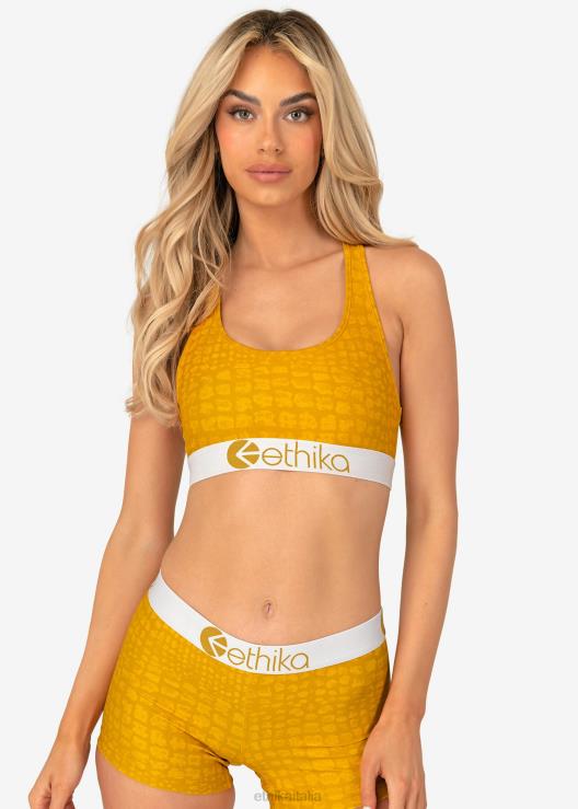 reggiseno sportivo subzero performance - ambra coccodrillo donne Ethika 6P2X01325 vestiario