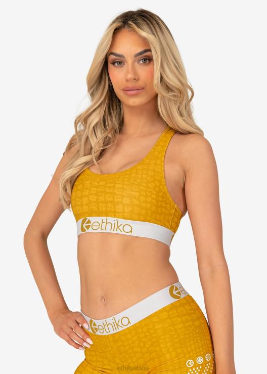 reggiseno sportivo subzero performance - ambra coccodrillo donne Ethika 6P2X01325 vestiario