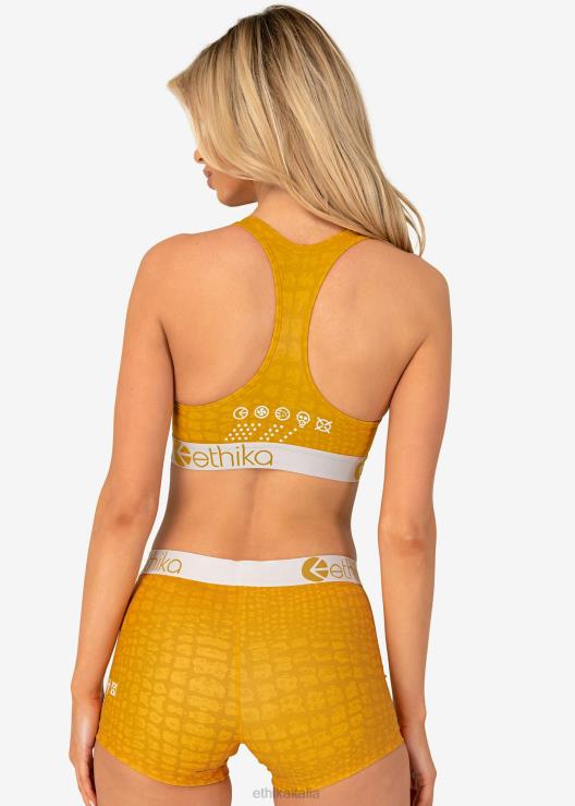 reggiseno sportivo subzero performance - ambra coccodrillo donne Ethika 6P2X01325 vestiario