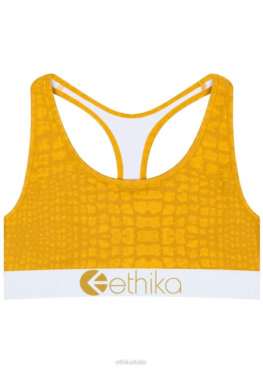 reggiseno sportivo subzero performance - ambra coccodrillo donne Ethika 6P2X01325 vestiario