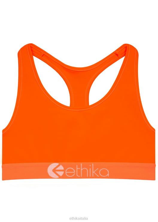 reggiseno sportivo subzero performance - arancione neon donne Ethika 6P2X01334 vestiario