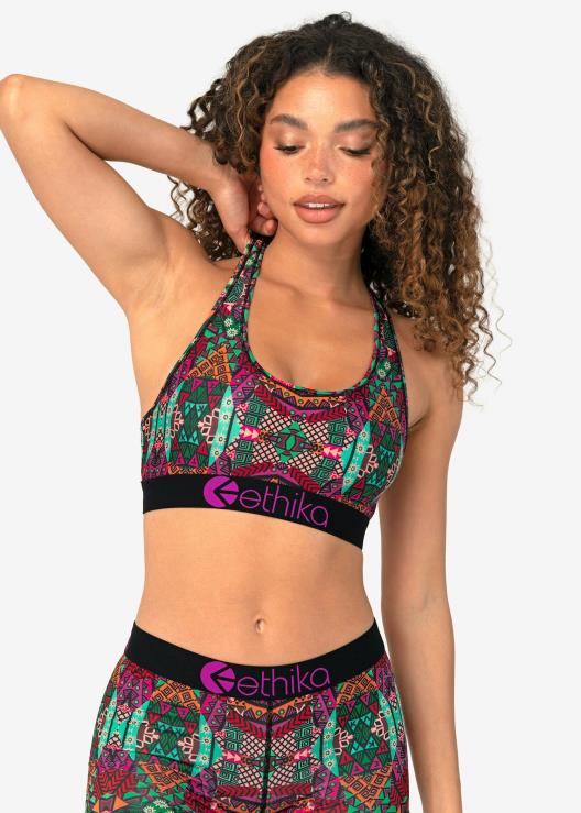 reggiseno sportivo tribù retrò donne Ethika 6P2X01126 vestiario