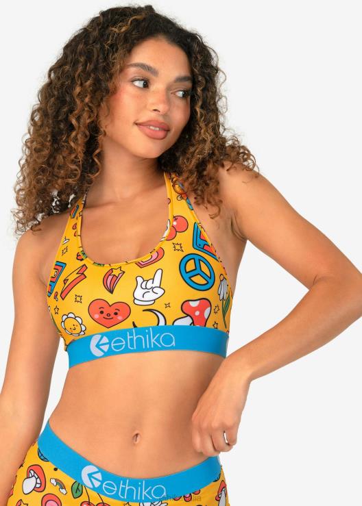 scanalatura del reggiseno sportivo donne Ethika 6P2X01123 vestiario