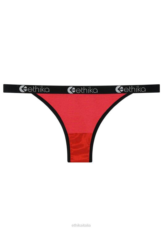 brasiliano sfacciato premium velato - rosso donne Ethika 6P2X01020 vestiario