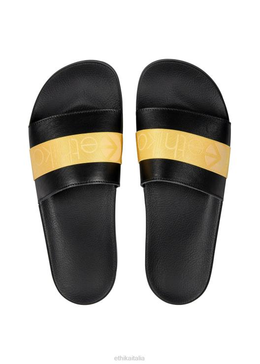 le diapositive - oro uomini Ethika 6P2X0751 calzature