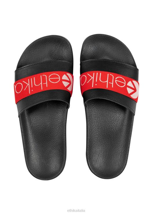 le diapositive - rosse uomini Ethika 6P2X0750 calzature