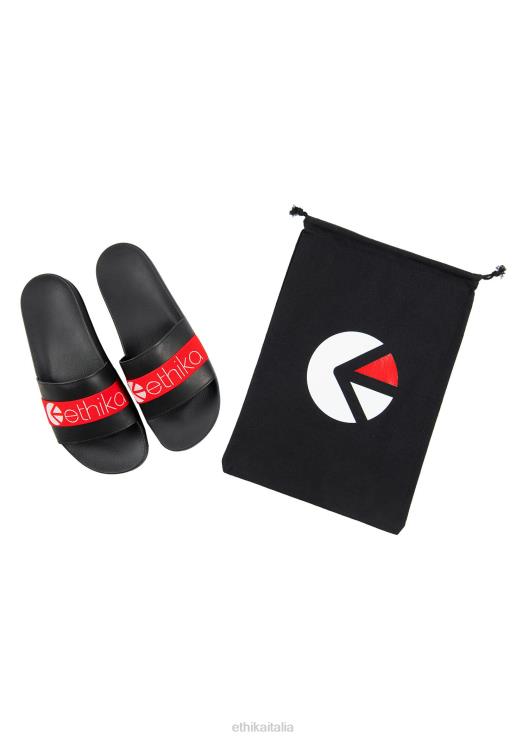 le diapositive - rosse uomini Ethika 6P2X0750 calzature