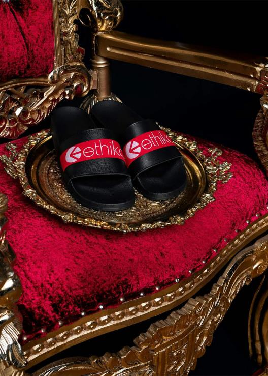 le diapositive - rosse uomini Ethika 6P2X0750 calzature