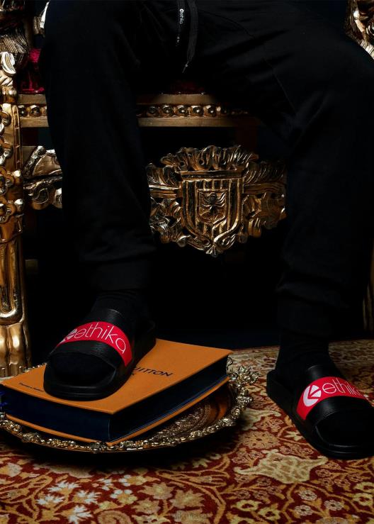 le diapositive - rosse uomini Ethika 6P2X0750 calzature