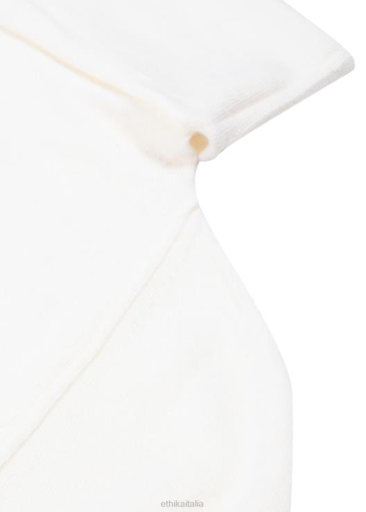 dolcevita con risvolto - bianco sporco uomini Ethika 6P2X0572 vestiario