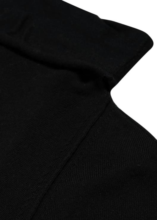 dolcevita con risvolto e dolcevita - nero uomini Ethika 6P2X0570 vestiario