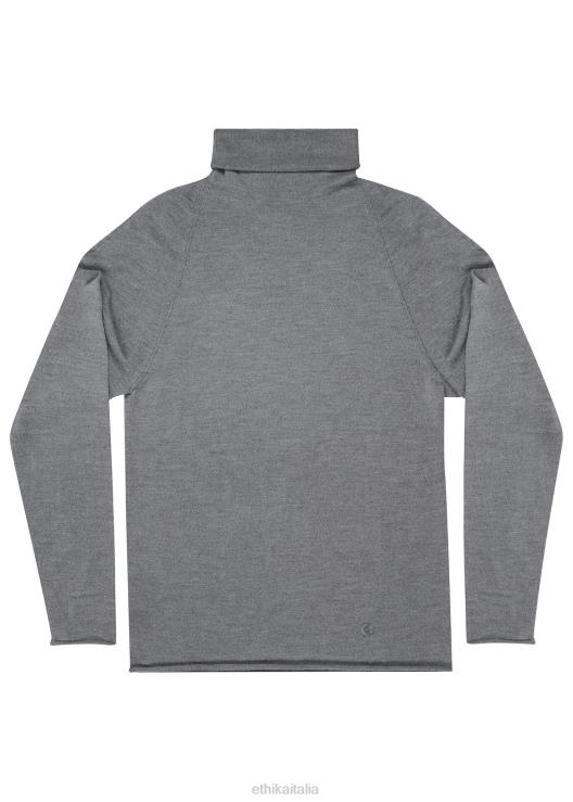 dolcevita con risvolto - erica uomini Ethika 6P2X0571 vestiario