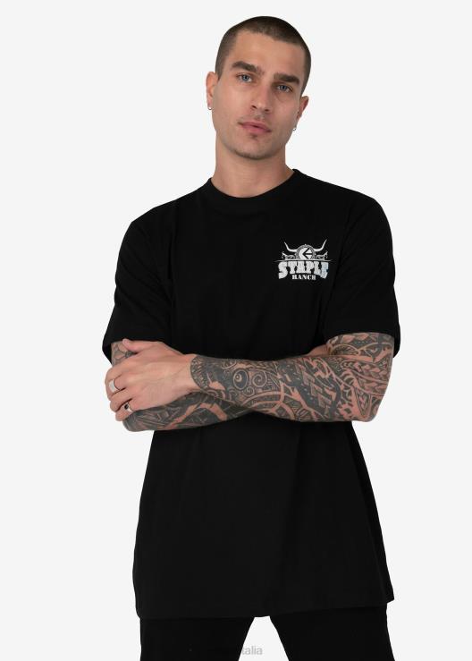 grafica tee staple ranch - squadra di base uomini Ethika 6P2X0556 vestiario