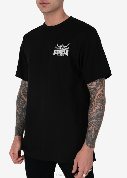 grafica tee staple ranch - squadra di base uomini Ethika 6P2X0556 vestiario