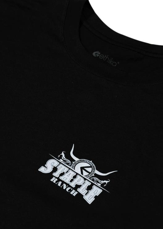 grafica tee staple ranch - squadra di base uomini Ethika 6P2X0556 vestiario