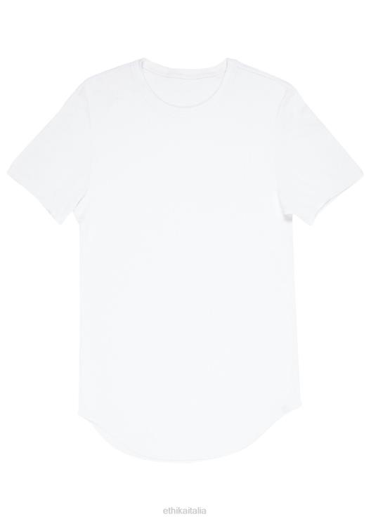 la maglietta termica - bianca uomini Ethika 6P2X0569 vestiario